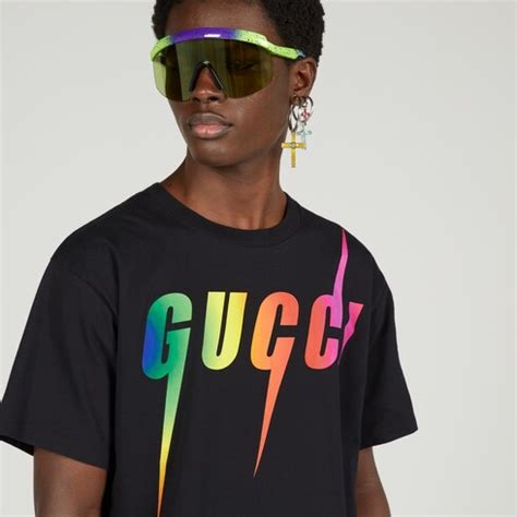 gucci blade print t shirt